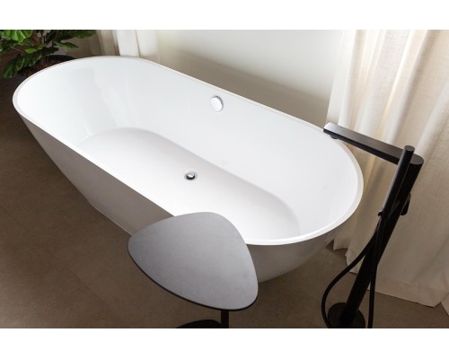 Ванна из искусственного камня Эстет Майами 150х75 ФР-00016722 цвет Белый матовый