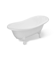 Ванна из искусственного камня Эстет Марсель 160х80 ФР-00014543 цвет Белый матовый