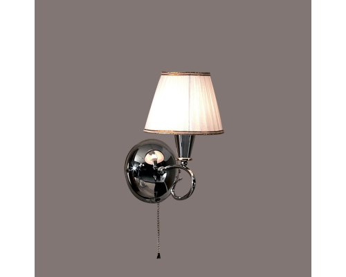 Citilux Афродита CL405311 Бра с абажуром и выключателем Хром Золото