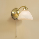 Citilux Оккама CL116312 Бра с выключателем Золото Матовое