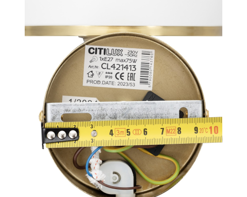 Citilux ALTON CL421413 Бра с абажуром и выключателем Бронза