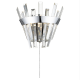 Citilux Вестерос CL307310 Бра хрустальное с выключателем Хром
