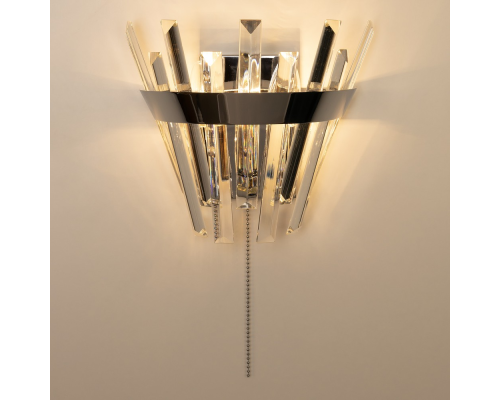 Citilux Вестерос CL307310 Бра хрустальное с выключателем Хром