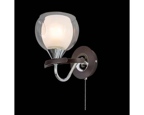 Citilux Остин CL115315 Бра с выключателем Венге Хром