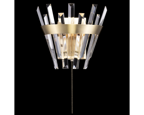 Citilux Вестерос CL307313 Бра хрустальное с выключателем Бронза