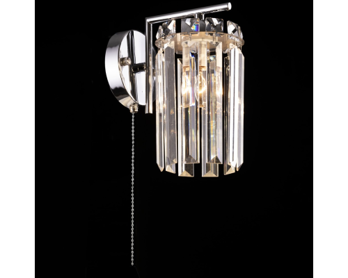 Citilux AXIS CL313411 Бра хрустальное с выключателем Хром