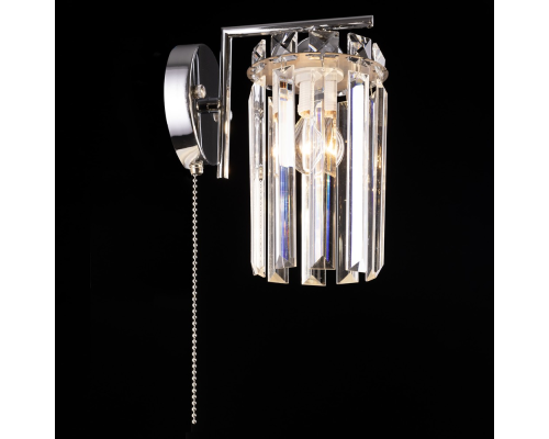 Citilux AXIS CL313411 Бра хрустальное с выключателем Хром