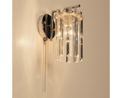 Citilux AXIS CL313411 Бра хрустальное с выключателем Хром