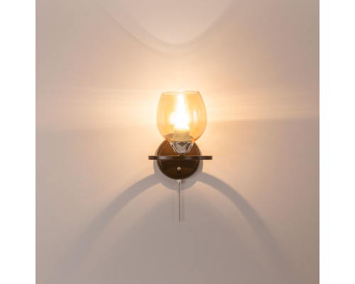 Citilux Элвин CL107315 Бра с выключателем Венге Хром