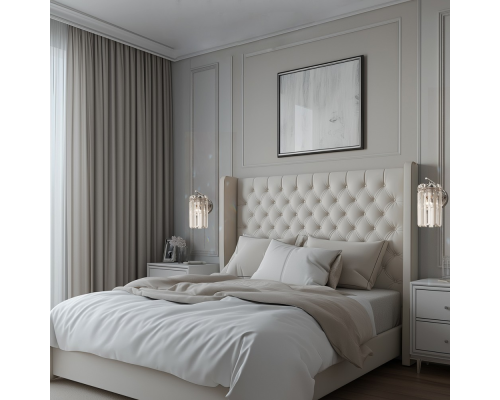 Citilux AXIS CL313411 Бра хрустальное с выключателем Хром