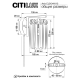 Citilux AXIS CL313411 Бра хрустальное с выключателем Хром