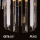 Citilux AXIS CL313413 Бра хрустальное с выключателем Бронза