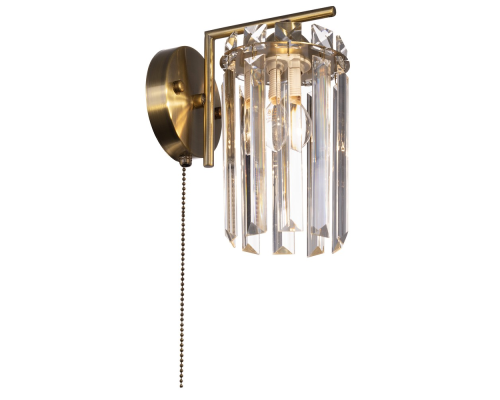 Citilux AXIS CL313413 Бра хрустальное с выключателем Бронза