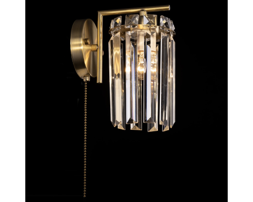 Citilux AXIS CL313413 Бра хрустальное с выключателем Бронза