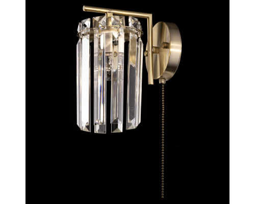 Citilux AXIS CL313413 Бра хрустальное с выключателем Бронза