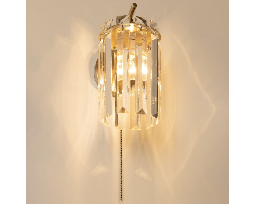 Citilux AXIS CL313413 Бра хрустальное с выключателем Бронза