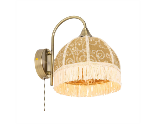 Citilux Базель CL407315 Бра с абажуром Вышивка и выключателем