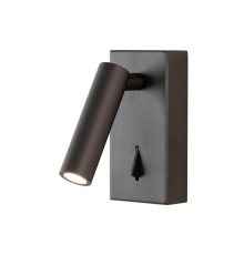 Citilux Декарт CL704351 LED Светильник поворотный с выключателем Чёрный