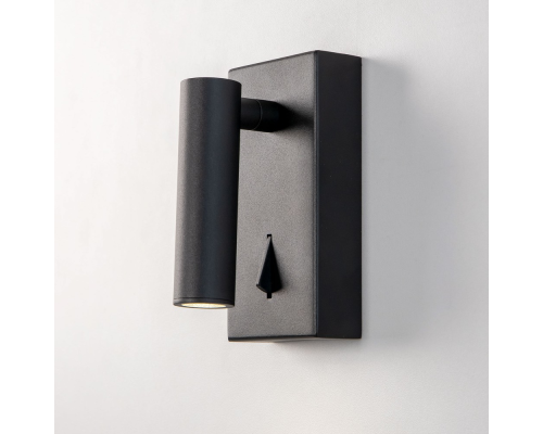 Citilux Декарт CL704351 LED Светильник поворотный с выключателем Чёрный