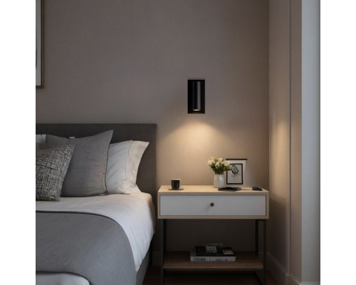 Citilux Декарт CL704351 LED Светильник поворотный с выключателем Чёрный