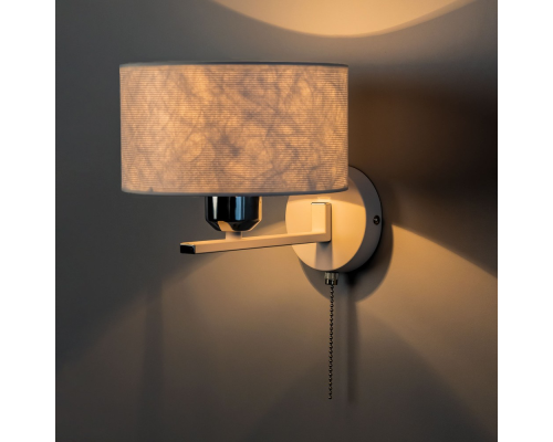 Citilux Тильда CL469310 Бра с абажуром и выключателем Белое