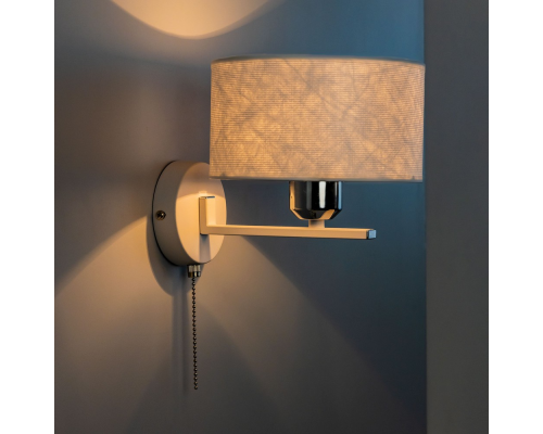 Citilux Тильда CL469310 Бра с абажуром и выключателем Белое