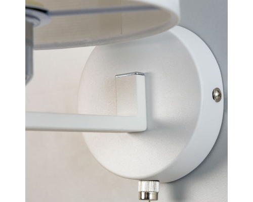 Citilux Тильда CL469310 Бра с абажуром и выключателем Белое