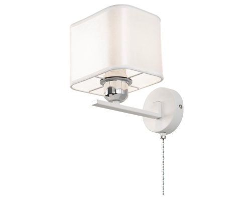 Citilux Тильда CL469415 Бра с абажуром и выключателем Белое