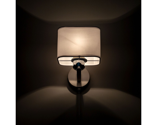 Citilux Тильда CL469415 Бра с абажуром и выключателем Белое