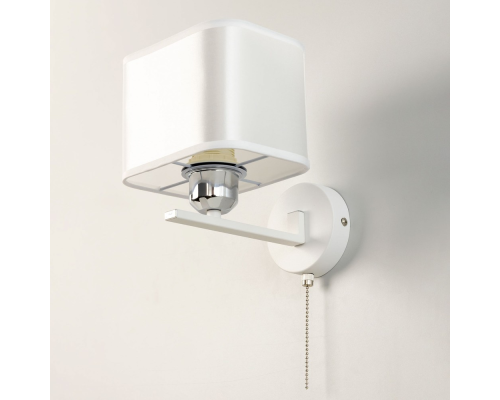 Citilux Тильда CL469415 Бра с абажуром и выключателем Белое