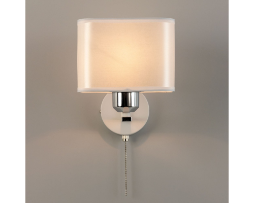 Citilux Тильда CL469415 Бра с абажуром и выключателем Белое