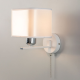 Citilux Тильда CL469415 Бра с абажуром и выключателем Белое