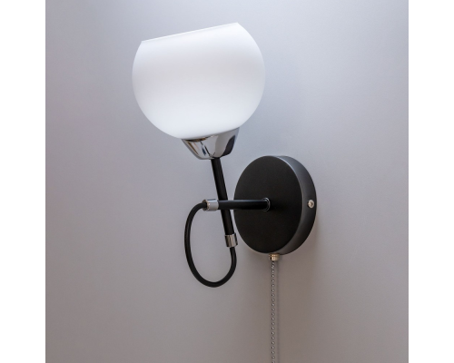 Citilux Стивен CL141411 Бра с выключателем Чёрное