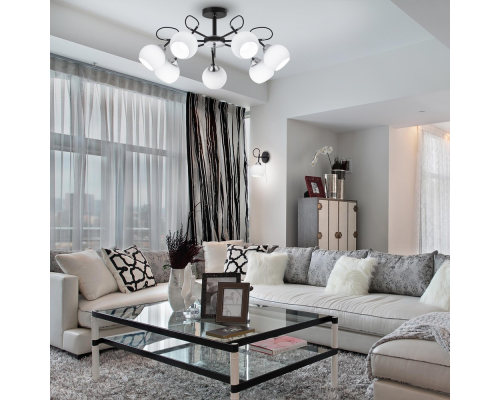 Citilux Стивен CL141411 Бра с выключателем Чёрное