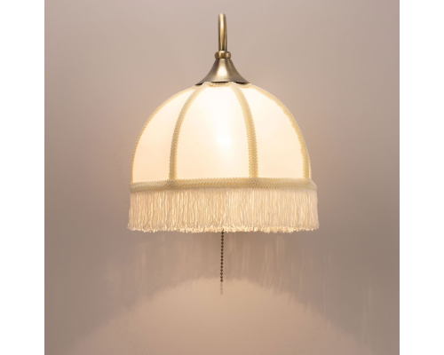 Citilux Базель CL407311 Бра с бежевым абажуром и выключателем