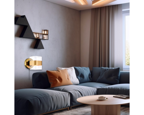 Citilux Бертон CL140311 Бра с выключателем Бронза