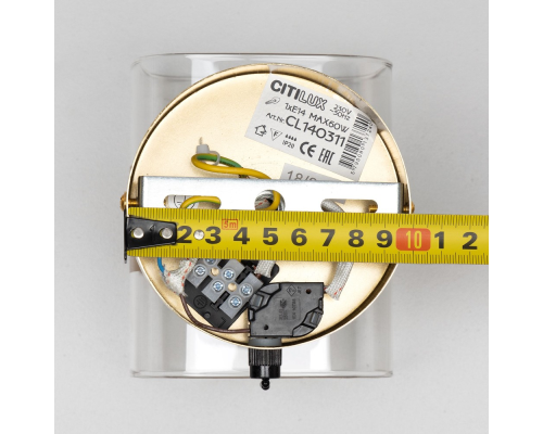 Citilux Бертон CL140311 Бра с выключателем Бронза