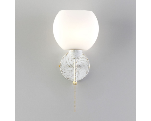 Citilux Флорида CL148310 Бра с выключателем Белое с патиной