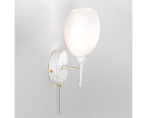 Citilux Флорида CL148310 Бра с выключателем Белое с патиной