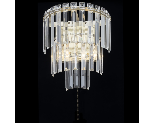 Citilux Фонда CL303323 Бра хрустальное с выключателем Бронза