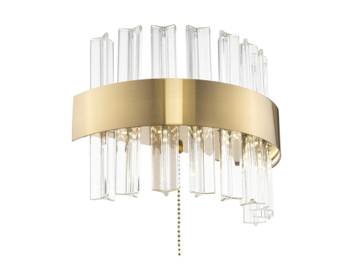Citilux Рианна CL337313 LED Бра хрустальное с выключателем Бронза