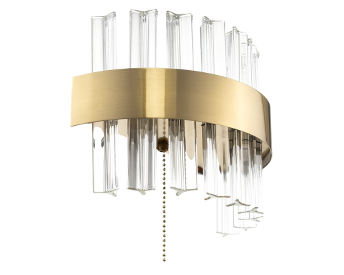 Citilux Рианна CL337313 LED Бра хрустальное с выключателем Бронза