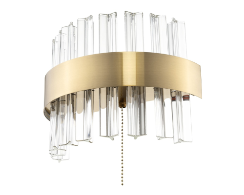 Citilux Рианна CL337313 LED Бра хрустальное с выключателем Бронза