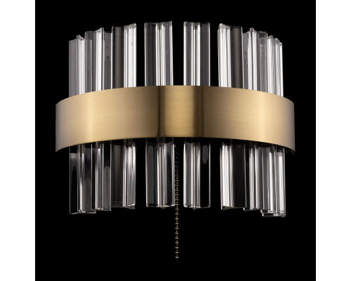 Citilux Рианна CL337313 LED Бра хрустальное с выключателем Бронза