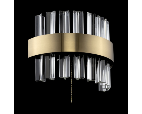 Citilux Рианна CL337313 LED Бра хрустальное с выключателем Бронза