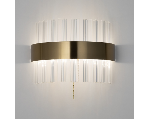 Citilux Рианна CL337313 LED Бра хрустальное с выключателем Бронза