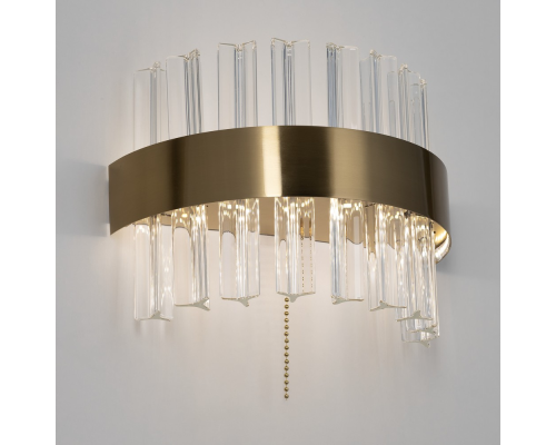 Citilux Рианна CL337313 LED Бра хрустальное с выключателем Бронза