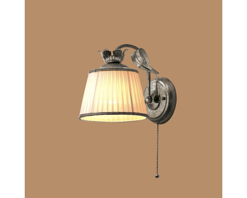 Citilux Кремона CL406311 Бра с абажуром и выключателем Хром Золото