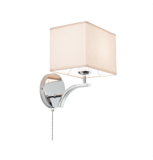 Citilux Эвора Квадро CL460411 Бра с бежевым абажуром и выключателем