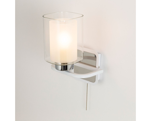 Citilux Румба CL159410 Бра с выключателем Белое Хром